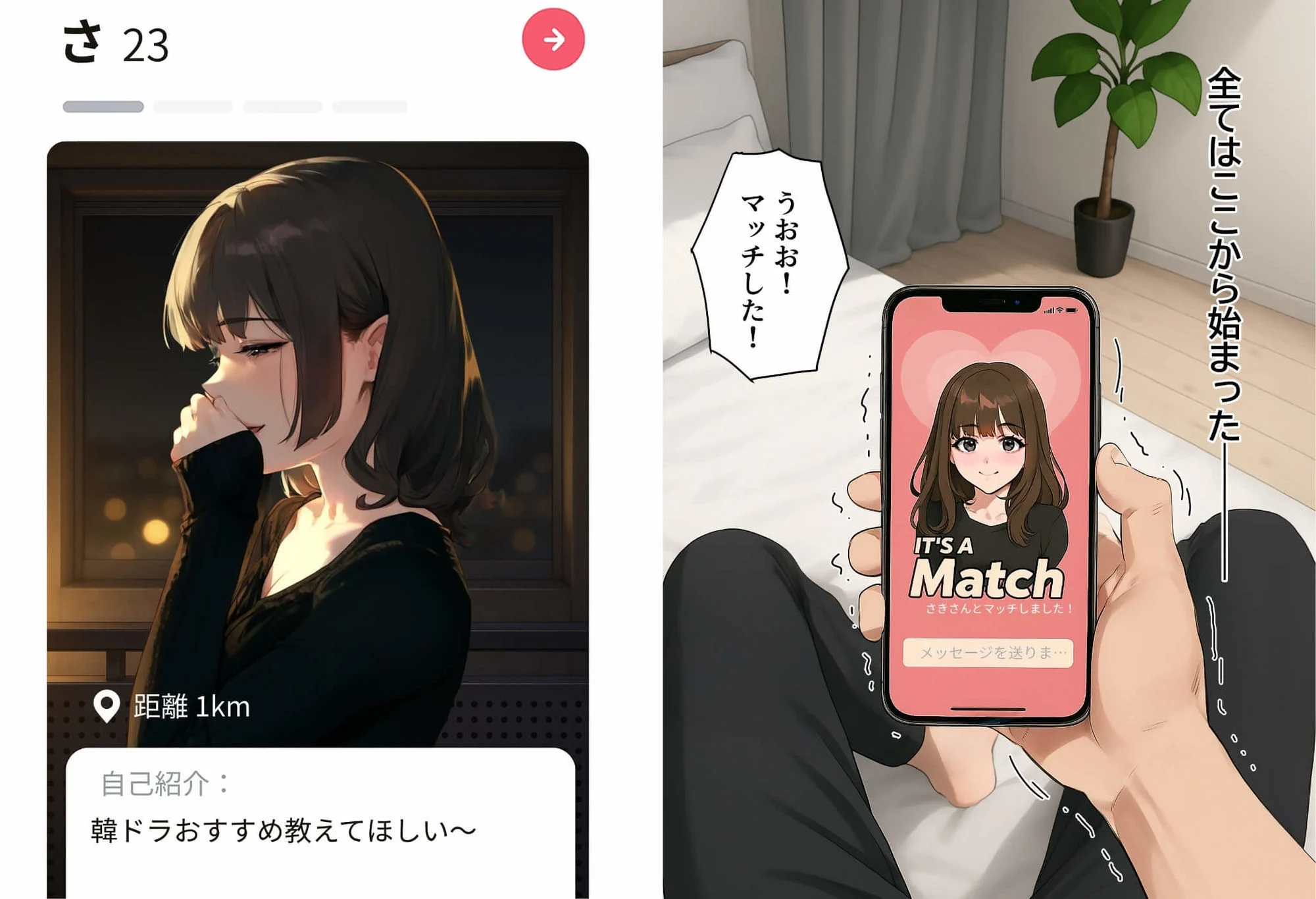 【実話】童貞マチアプ体験記！冴えないエンジニア（23）が愛を証明するまでwww サンプル2